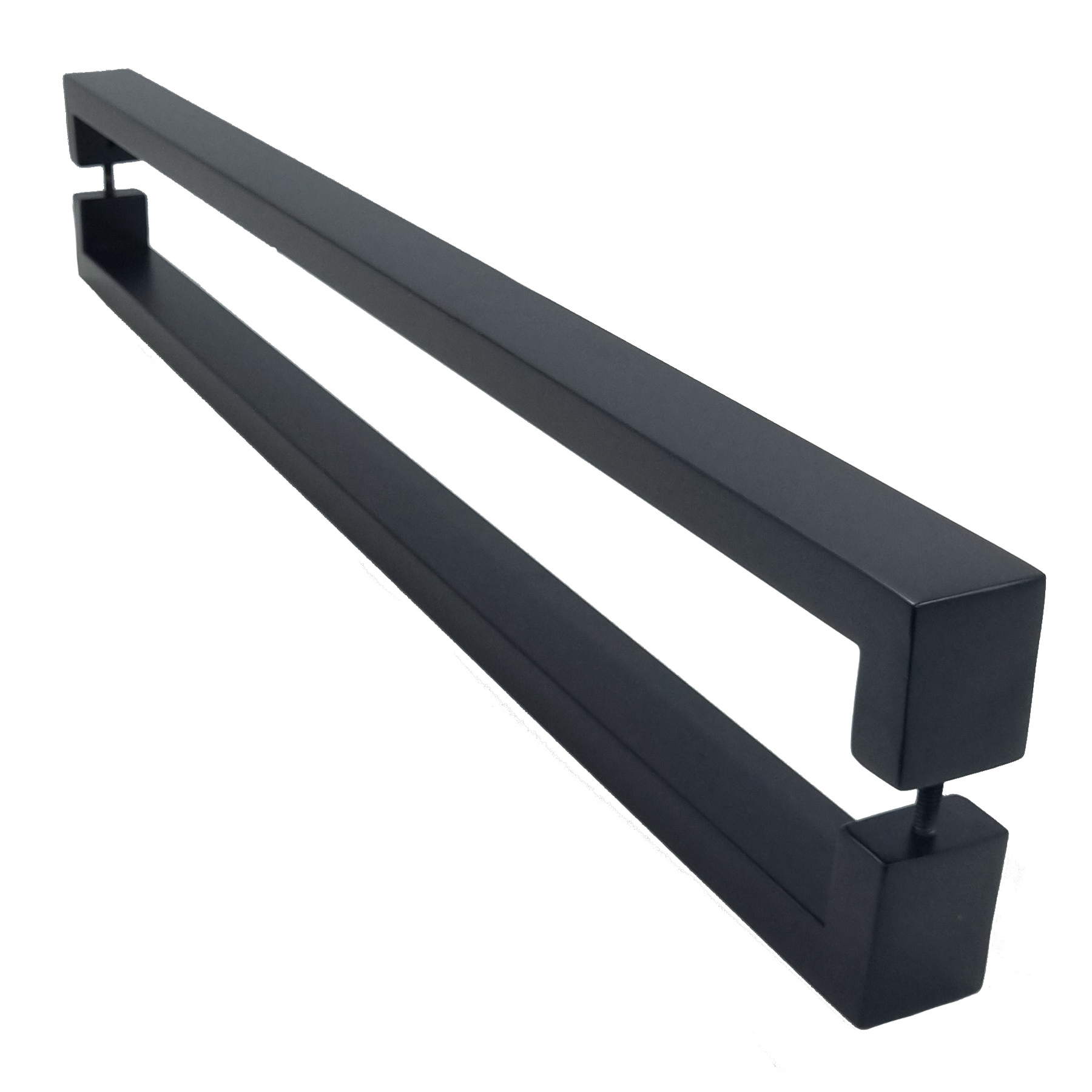 Puxador P/ Porta Aço Inox 304 40x20mm 150cm Preto Jacaraipe