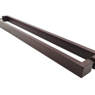 Puxador P/ Porta Aço Inox 304 40x20mm 75cm Corten Jacaraipe