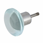 Puxador para Box Botão 35mm Incolor Vidro Lapidado 1 peças