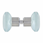 Puxador para Box Botão 35mm Incolor Vidro Lapidado 1 peças