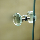 Puxador para Box Sobrepor Vidro Lapidado 78x35mm 1 peça
