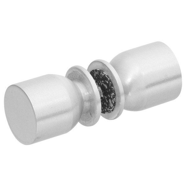 Puxador para Móveis 27mm Zamac Cromado Prata Pauma