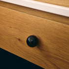 Puxador para Móveis ABS Preto 28mm 6 Peças Olavi Inspire