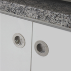 Puxador para Móveis Aço Inox Prata 65mm