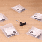 Puxador para Móveis Aço Preto Pintado 35mm 1 Peça Urbano Inspire