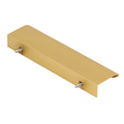 Puxador para Móveis Alumínio Anodizado Dourado 96mm Oslo