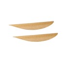 Puxador para Móveis Alumínio Bege 220mm 2 Peças Milan Inspire