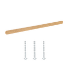 Puxador para Móveis Alumínio Bege 429mm 1 Peça Java Inspire