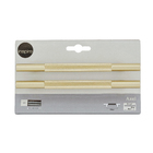 Puxador para Móveis Alumínio Dourado 128mm Axel