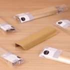 Puxador para Móveis Alumínio Dourado Anodizado 128mm 1 Peça Oslo Inspire