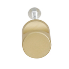 Puxador para Móveis Alumínio Dourado 20mm Omna