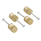 Puxador para Móveis Alumínio Dourado 20mm Omna