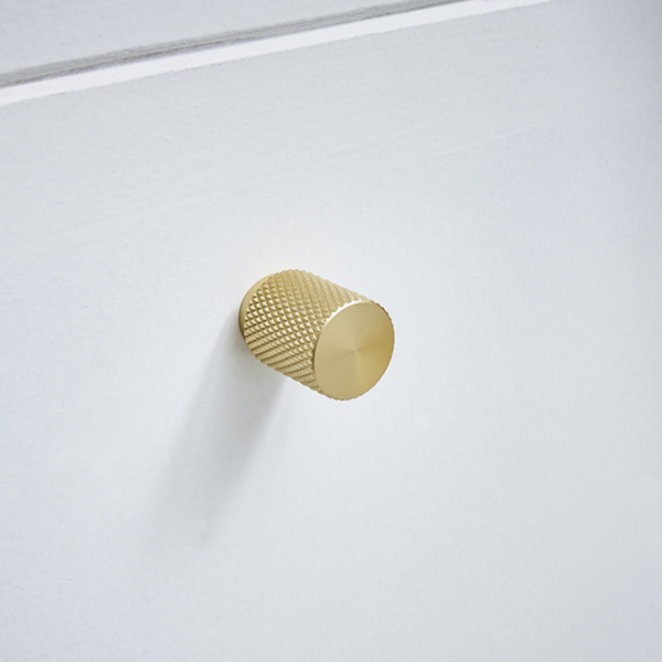 Puxador para Móveis Alumínio Dourado Escovado 23mm 2 Peças Axel Inspire