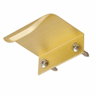 Puxador para Móveis Alumínio Dourado 32mm Axel