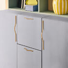 Puxador para Móveis Alumínio Dourado 336mm 1 Peça Edwin Inspire