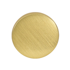 Puxador para Móveis Alumínio Escovado Dourado 25mm Benny