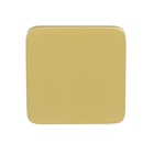 Puxador para Móveis Alumínio Escovado Dourado 40mm Keo