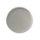 Puxador para Móveis Alumínio Escovado Prata 25mm Benny