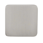 Puxador para Móveis Alumínio Escovado Prata 40mm Keo