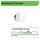 Puxador para Móveis Alumínio Prata 120mm 6 unidades