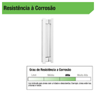 Puxador para Móveis Alumínio Prata 128mm