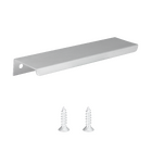 Puxador para Móveis Alumínio Prata 146mm 1 Peça Livio Inspire