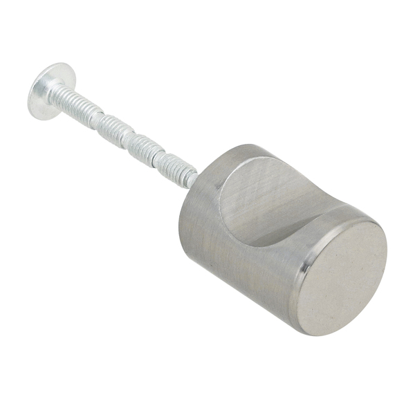 Puxador para Móveis Alumínio Prata 20mm Omna