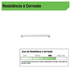 Puxador para Móveis Alumínio Prata 224mm