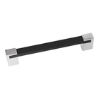 Puxador para Móveis Alumínio Prata 256mm