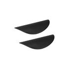 Puxador para Móveis Alumínio Preto 160mm 2 Peças Milan Inspire