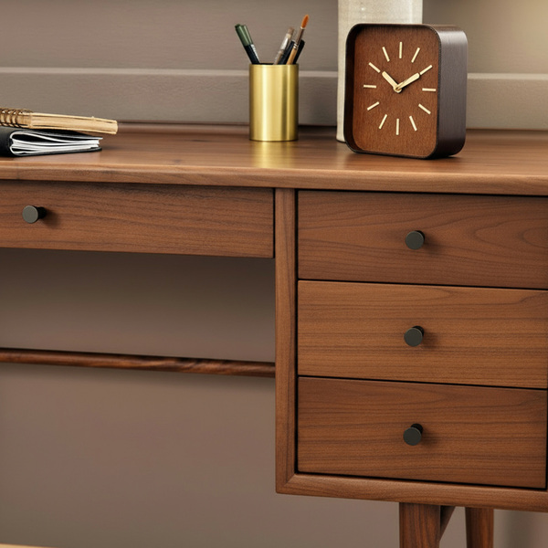 Puxador para Móveis Alumínio Preto Fosco 20mm 4 Peças Lima Inspire