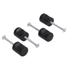 Puxador para Móveis Alumínio Preto Matt 20mm Omna