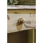 Puxador para Móveis Cerâmica Amarelo 30mm