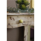 Puxador para Móveis Cerâmica Amarelo Claro 30mm