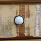 Puxador para Móveis Cerâmica Azul 40mm