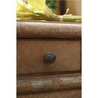 Puxador para Móveis Cerâmica Branco Verde 30mm