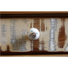 Puxador para Móveis Cerâmica Branco Verde Cl 50mm