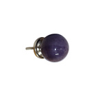 Puxador para Móveis Cerâmica Roxo 30mm