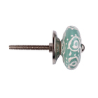 Puxador para Móveis Cerâmica Verde 50mm