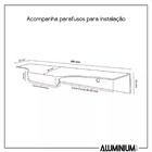 Puxador Para Moveis Clean Cava 200mm Varias Cores Promoção Pr