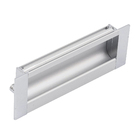 Puxador para Móveis Embutir Alumínio 96mm Anodizado 1 peça