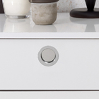 Puxador para Móveis Embutir Zamac 42mm Cromado 1 peça