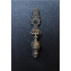 Puxador para Móveis Ferro Fundido Preto Envelhecido 25mm