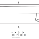 Puxador Para Móveis Il 05 Al 128 Polido Italyline