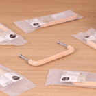 Puxador para Móveis Madeira 128mm Bege Inspire