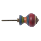 Puxador para Móveis Madeira Cores 40mm