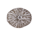 Puxador para Móveis Metal Prata 45mm