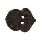 Puxador para Móveis Metal Preto Envelhecido 50mm