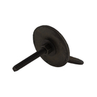 Puxador para Móveis Metal Preto Fosco 40mm