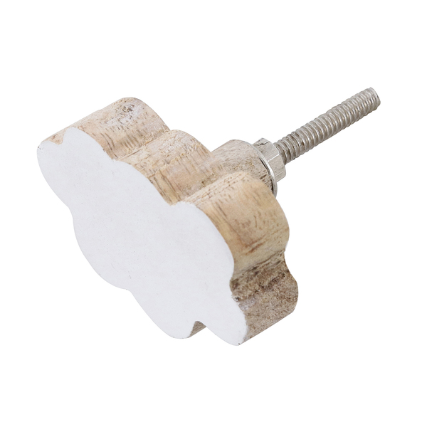 Puxador Para Moveis Nuvem 36x53mm Madeira Branco Leroy Merlin
